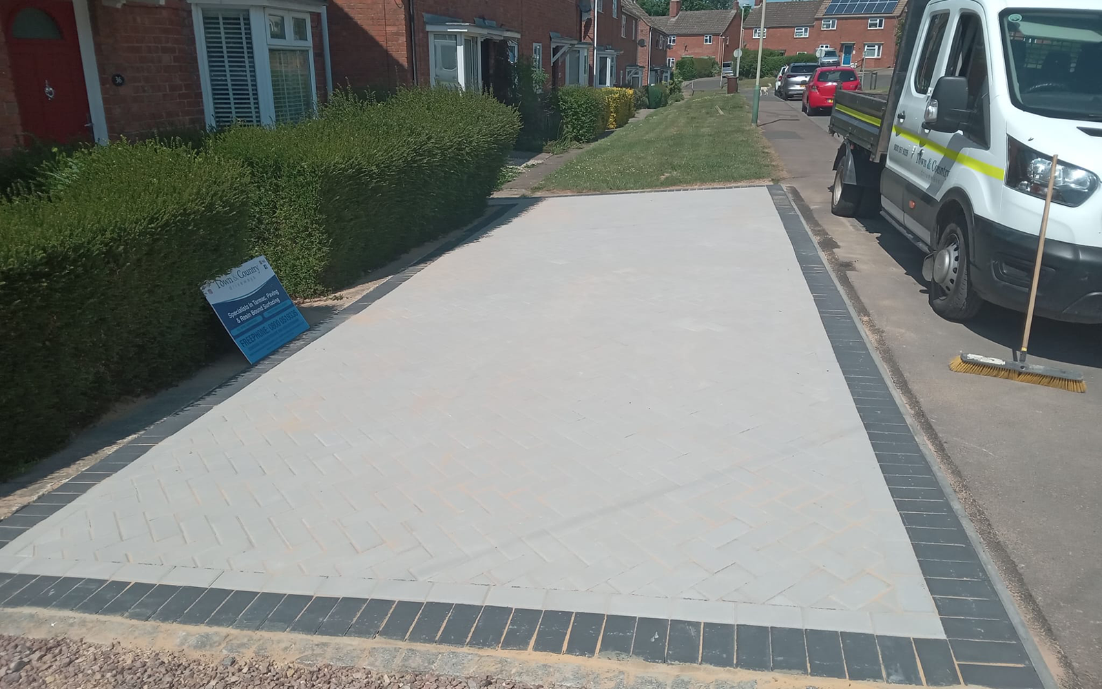 Town and Country Driveways Work